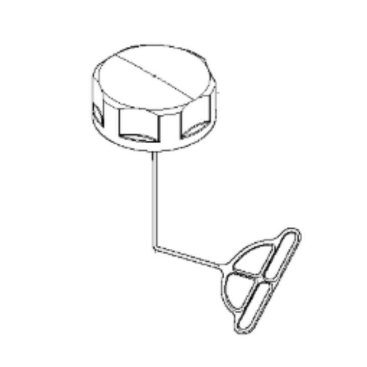 Tank Cap Assy 541Rb&531Rb Grey i gruppen hos Entreprenadbutiken (5964930-01)