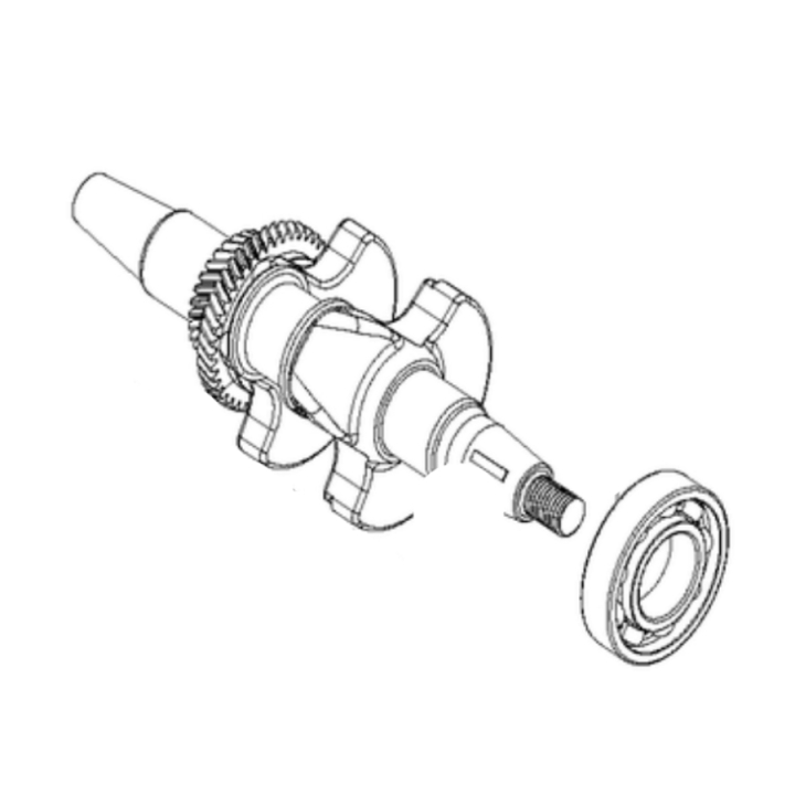 Crankshaft Assy i gruppen hos Entreprenadbutiken (5966019-01)