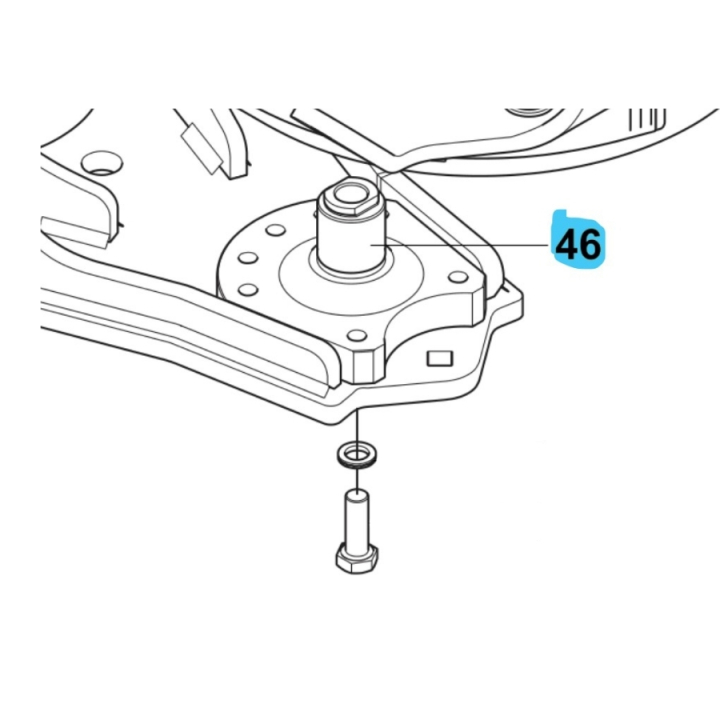 Shaft Pivot Lower Ã 30 i gruppen  hos Entreprenadbutiken (5966630-01)
