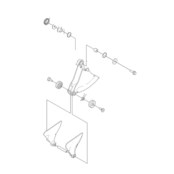 Klingskydd kit spare part i gruppen hos Entreprenadbutiken (5968883-06)