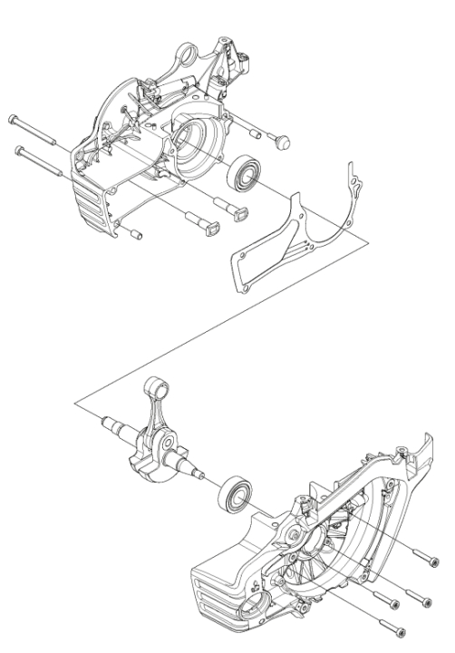 Short Block 90Cc Metallic Grey 5970109-01 i gruppen hos Entreprenadbutiken (5970109-01)