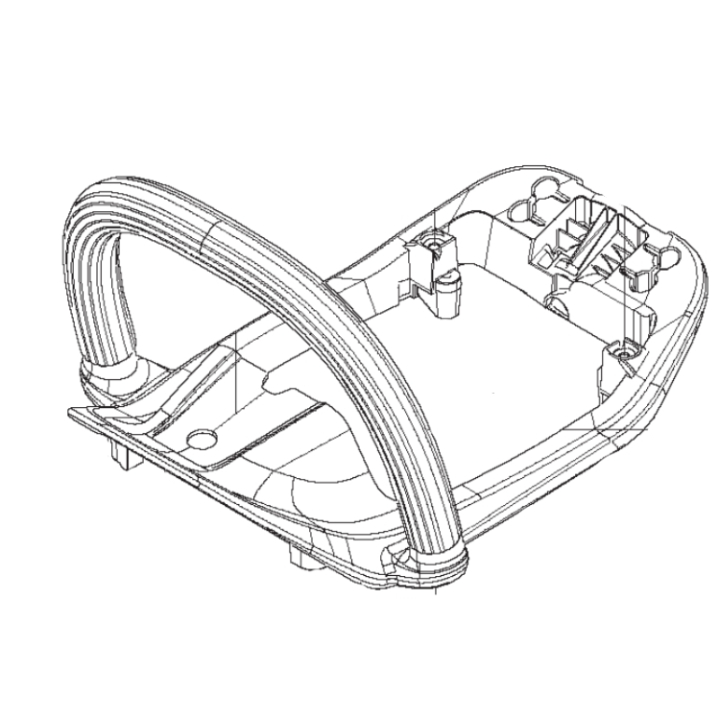 Främre Handtag 522Hd i gruppen hos Entreprenadbutiken (5970241-01)