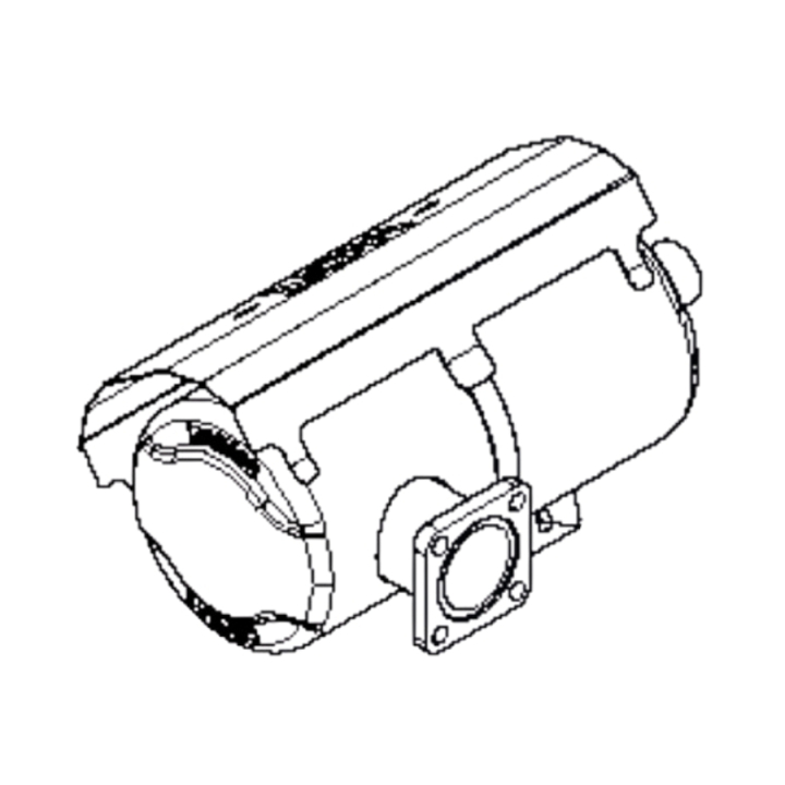 Muffler Muffler 500 Hybrid / P i gruppen  hos Entreprenadbutiken (5970326-01)