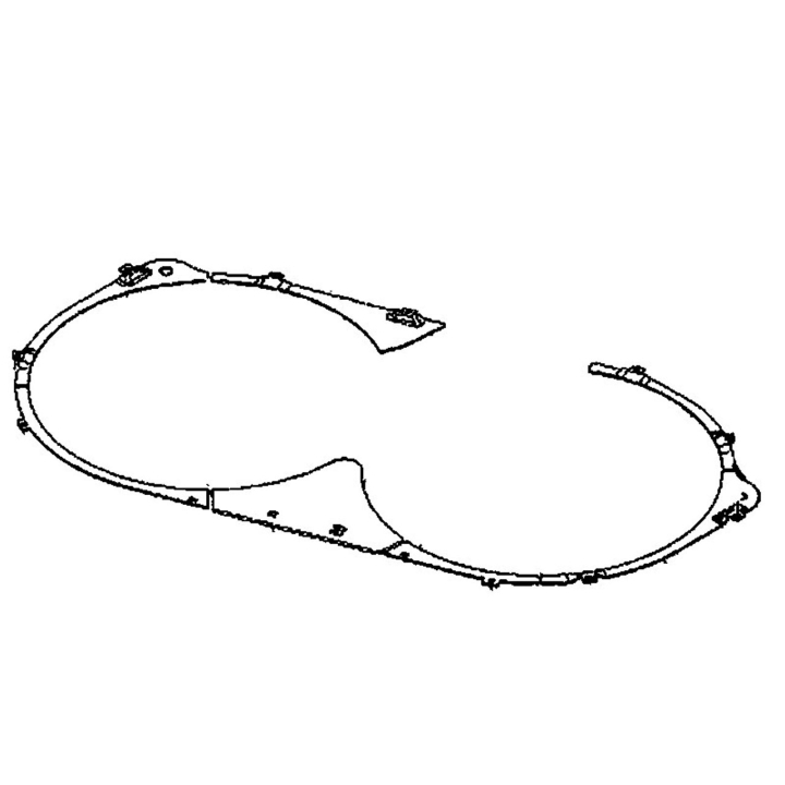 Baffel 108 Cm Klippdäck Bakre i gruppen  hos Entreprenadbutiken (5972526-02)