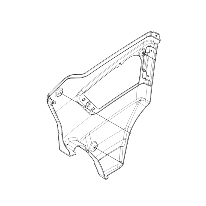 Cover Right P 520Dx/P 525Dx i gruppen  hos Entreprenadbutiken (5972684-02)