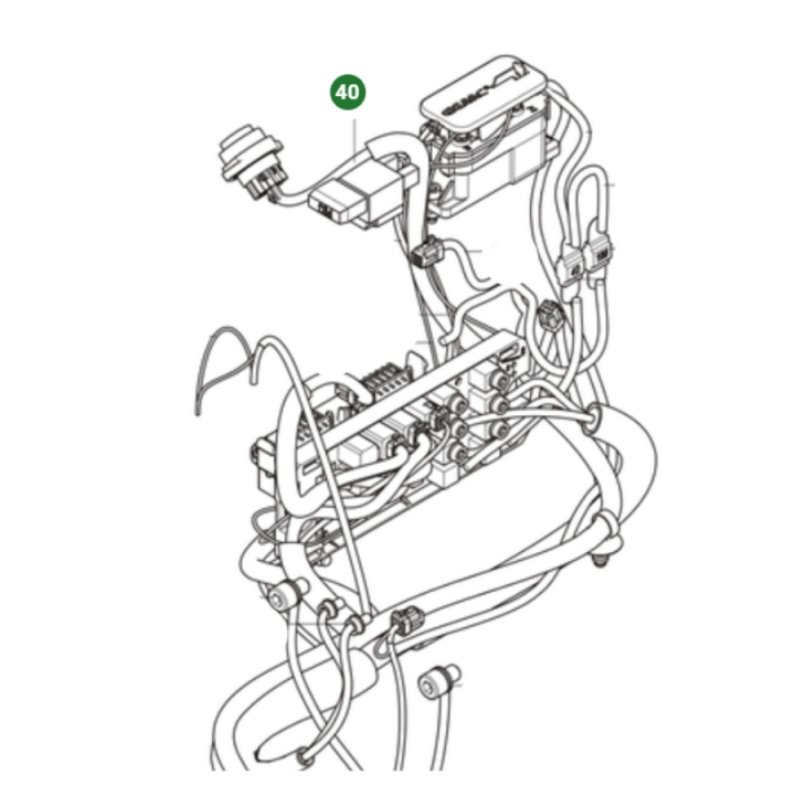 Wiring assy battery charger i gruppen  hos Entreprenadbutiken (5973292-01)