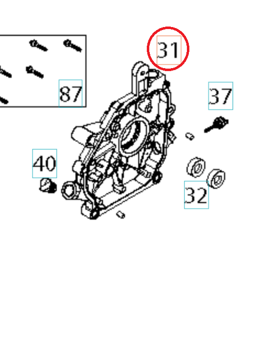Cylinder Cover Cylinder Cover i gruppen  hos Entreprenadbutiken (5974147-01)