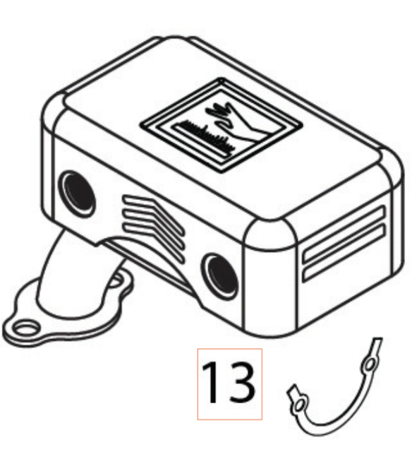 Muffler Muffler (Sksn2201,1) 5 i gruppen  hos Entreprenadbutiken (5975049-01)