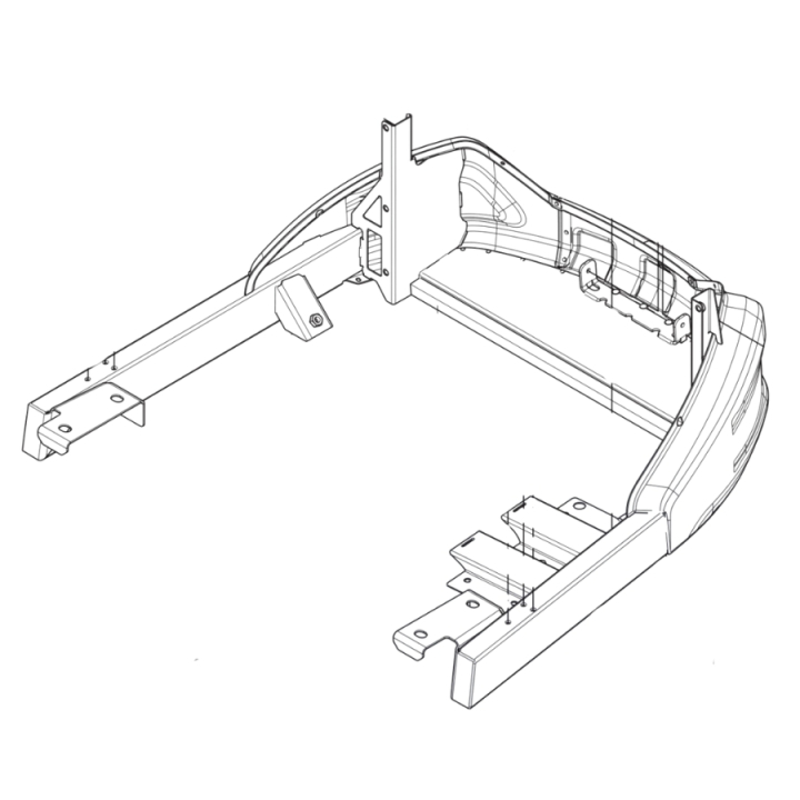 Engine Frame Welded Tubes Coat i gruppen  hos Entreprenadbutiken (5976568-01)