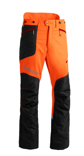 Arbetsbyxa Husqvarna Technical, trim och röj, 56 i gruppen Skog / Röjsågar / Skyddsutrustning / Kläder (DOLD) / Skyddsbyxor hos Entreprenadbutiken (5976606-56)