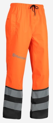 Regnbyxa Husqvarna Functional EN 20471, M i gruppen Kläder & Skyddsutrustning / Husqvarna Kläder & Skyddsutrustning / Skyddsbyxor hos Entreprenadbutiken (5976629-50)