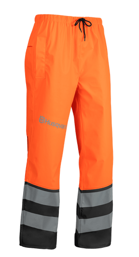 Regnbyxa Husqvarna Functional EN 20471, XL i gruppen Kläder & Skyddsutrustning / Husqvarna Kläder & Skyddsutrustning / Skyddsbyxor hos Entreprenadbutiken (5976629-58)