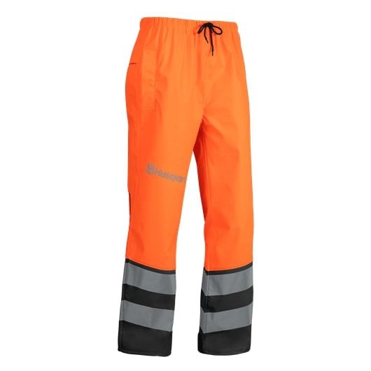 Regnbyxa Husqvarna Functional EN 20471 i gruppen Kläder & Skyddsutrustning / Husqvarna Kläder & Skyddsutrustning / Skyddsbyxor hos Entreprenadbutiken (5976629)