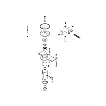 SUPPORT OF SHAFT i gruppen  hos Entreprenadbutiken (5977126-02)