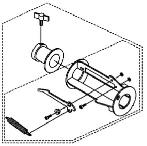 Reel Reel Adjustment Kit With i gruppen hos Entreprenadbutiken (5977127-01)