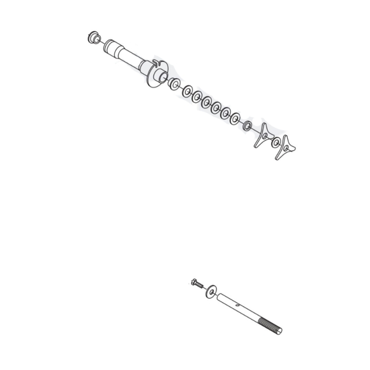 Support Assy Reel Frictioned S i gruppen  hos Entreprenadbutiken (5977128-01)