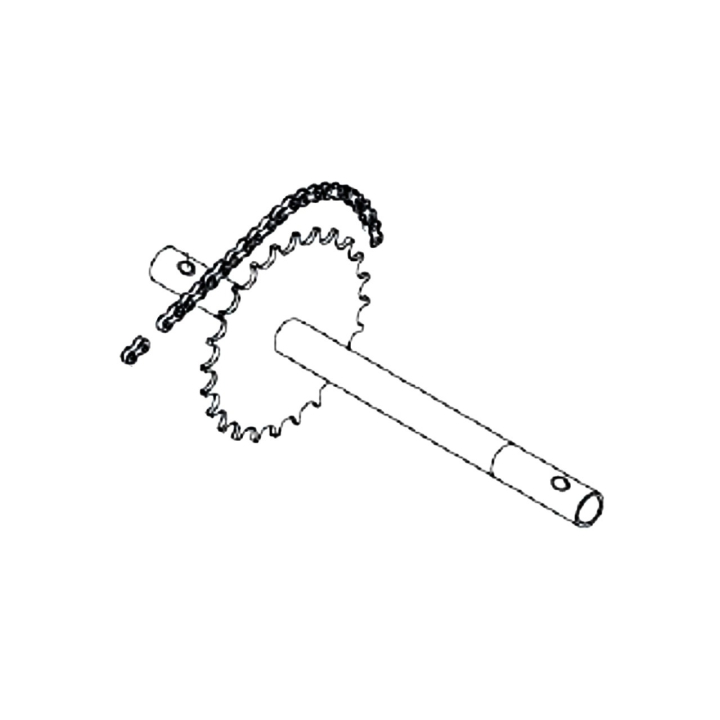 Axle Kit For Cl400 i gruppen  hos Entreprenadbutiken (5977135-01)