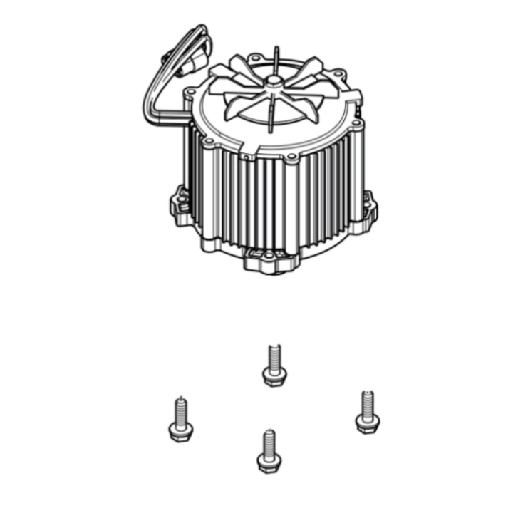 MOTOR ASSY BLDC 1500W WITH COM i gruppen  hos Entreprenadbutiken (5977575-03)