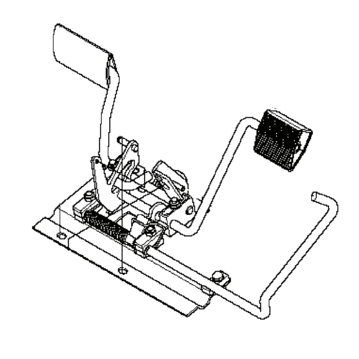 Pedal Plate Assy With Bearing i gruppen  hos Entreprenadbutiken (5979354-01)