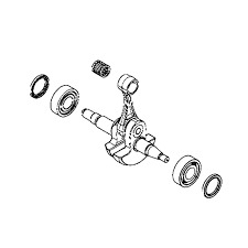 Crankshaft Kit 90 Cc Spare Par 5979392-01 i gruppen hos Entreprenadbutiken (5979392-01)