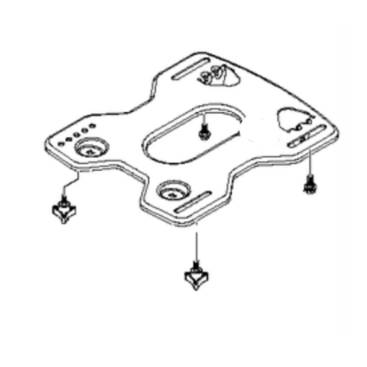 Service kit service kit seat pan tractor & ztr i gruppen hos Entreprenadbutiken (5980016-01)