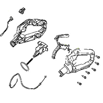 Rear Handle Assy 322Hd60 i gruppen  hos Entreprenadbutiken (5983874-01)