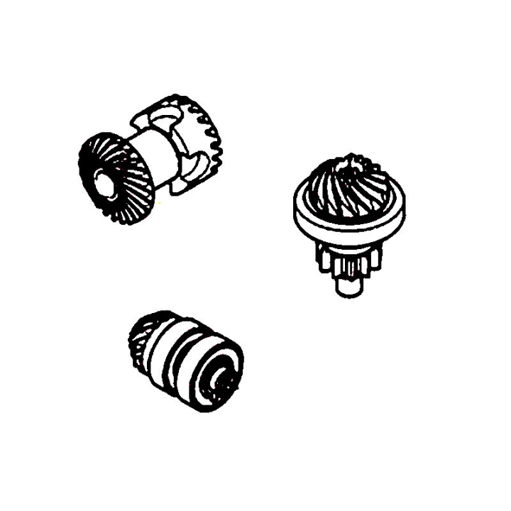 Gear Set Spare Part i gruppen  hos Entreprenadbutiken (5984347-01)