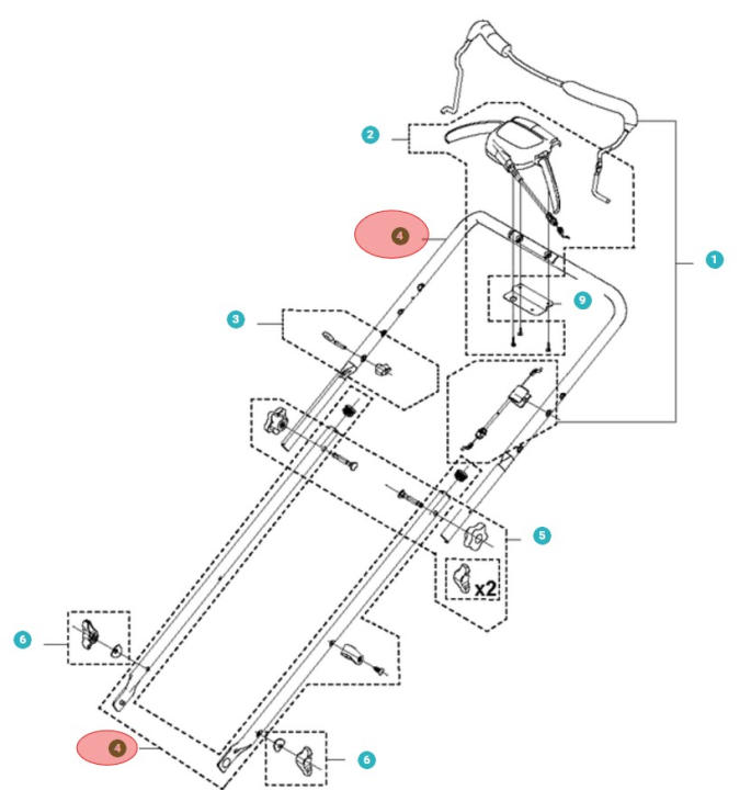 HANDLE KIT (AUTOWALK) i gruppen  hos Entreprenadbutiken (5984533-01)