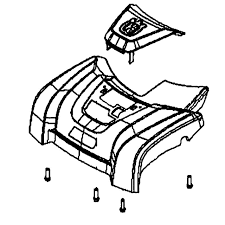 FRONT COVER KIT i gruppen  hos Entreprenadbutiken (5984538-01)