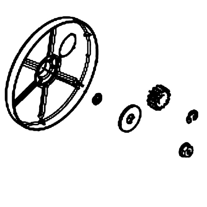 "11"" WHEEL DRIVE KIT8"" WHEEL DR" i gruppen  hos Entreprenadbutiken (5984546-01)