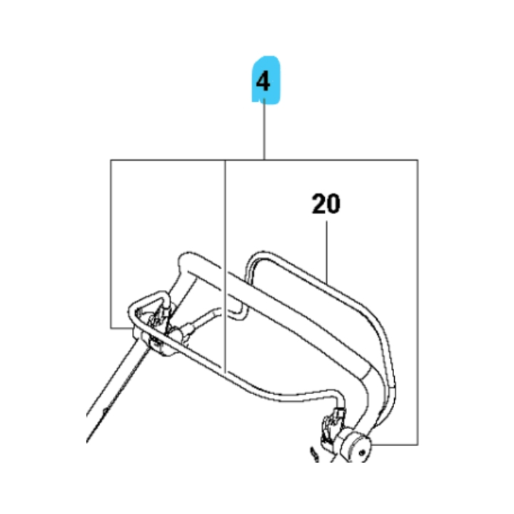 BAIL ARM ASSY OPERATOR PRESENC i gruppen  hos Entreprenadbutiken (5985112-01)