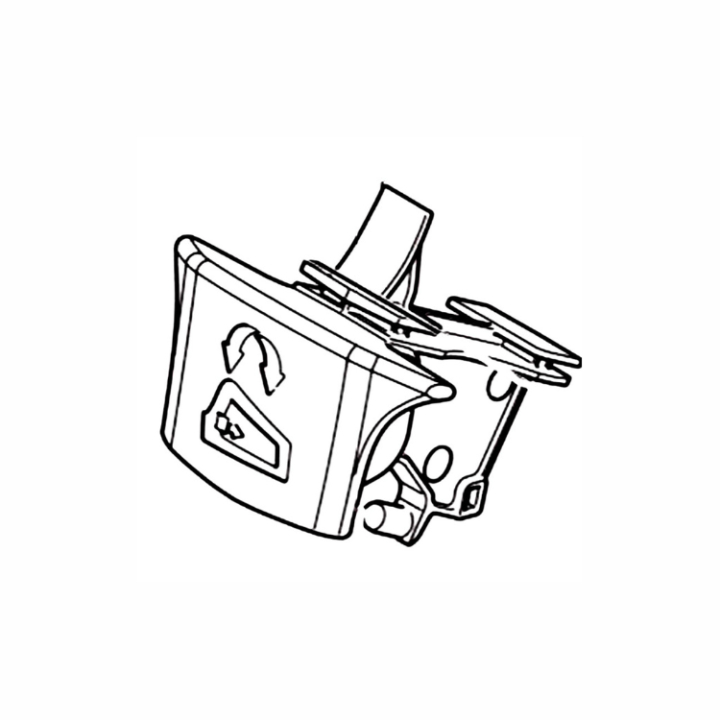 Locking Button Hedge Trimmer i gruppen  hos Entreprenadbutiken (5985299-01)