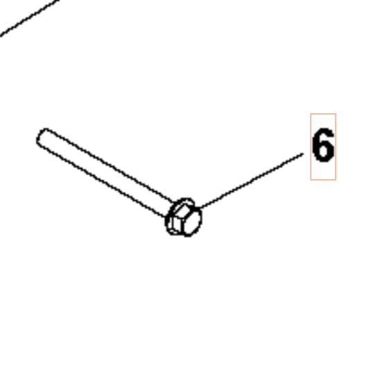Screw Hm8X90Z Din 6921 Notched i gruppen  hos Entreprenadbutiken (5986755-01)