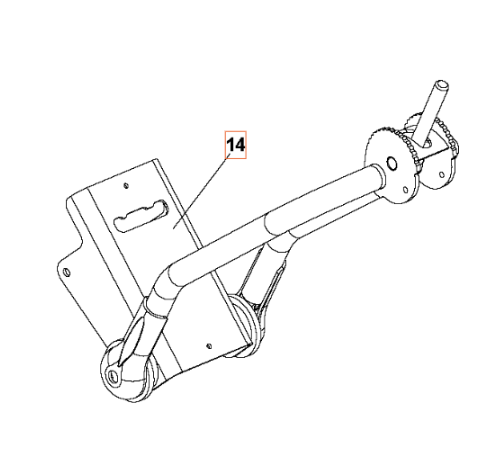 Bracket Hd Bracket Grey Ral 62 i gruppen  hos Entreprenadbutiken (5986779-01)