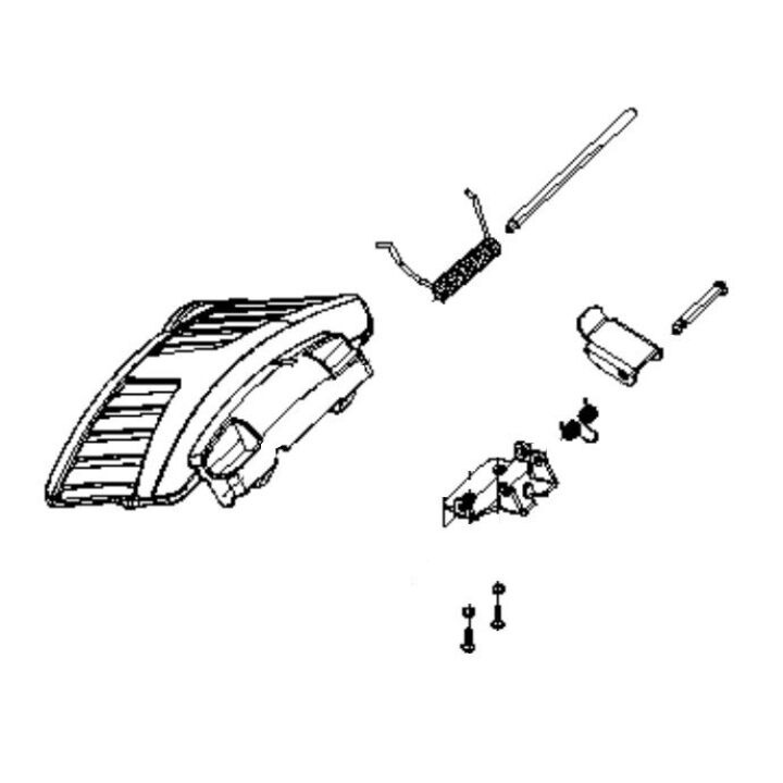 Plate Kit Side Discharge Plate i gruppen hos Entreprenadbutiken (5986841-12)