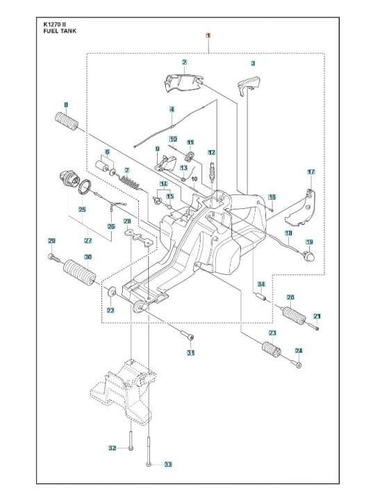 Fuel Tank Assy i gruppen  hos Entreprenadbutiken (5988064-03)