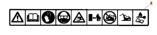 Decal Snow Console Hot Stamp D i gruppen  hos Entreprenadbutiken (5988120-01)