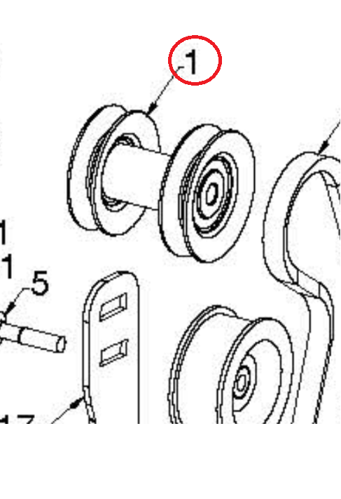 Pulley Weldment Lc - Rato 3L F i gruppen  hos Entreprenadbutiken (5988156-02)