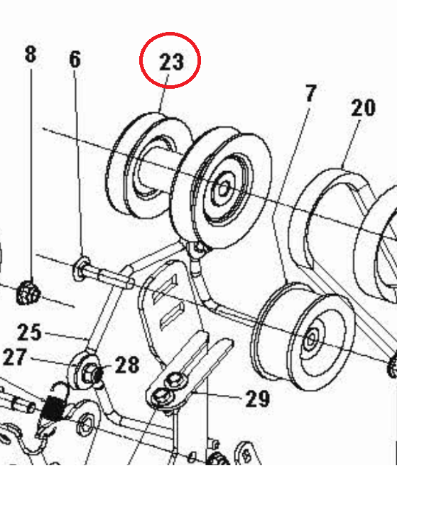 Pulley Weldment 1 In Hc - Rato i gruppen  hos Entreprenadbutiken (5988160-02)