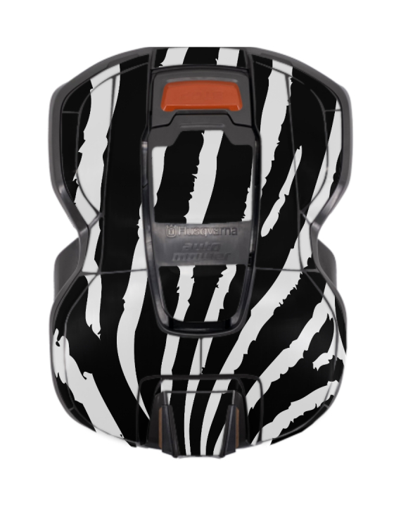 Dekalset Zebra Automower 305 - 2020> i gruppen Trädgård / Robotgräsklippare / Tillbehör robotgräsklippare hos Entreprenadbutiken (5992949-01)