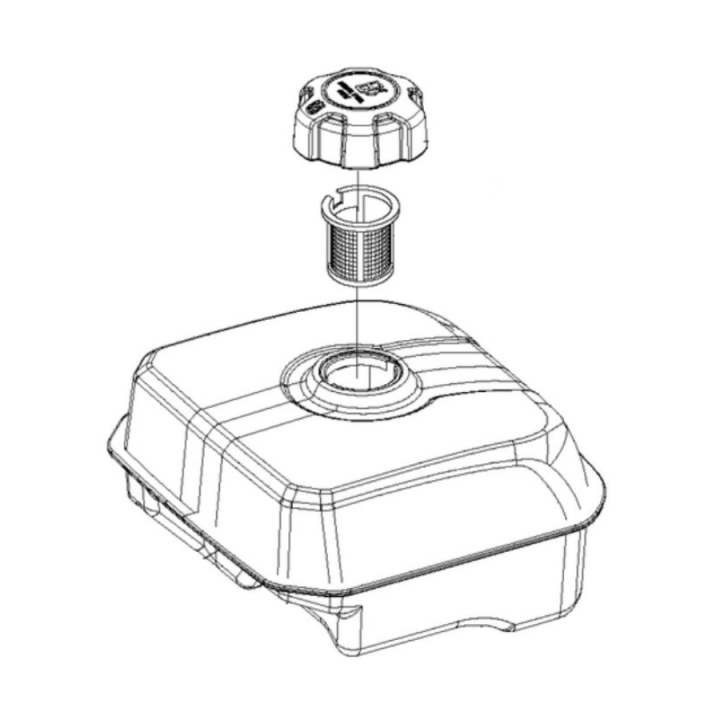 Fuel tank assy i gruppen  hos Entreprenadbutiken (5993494-42)