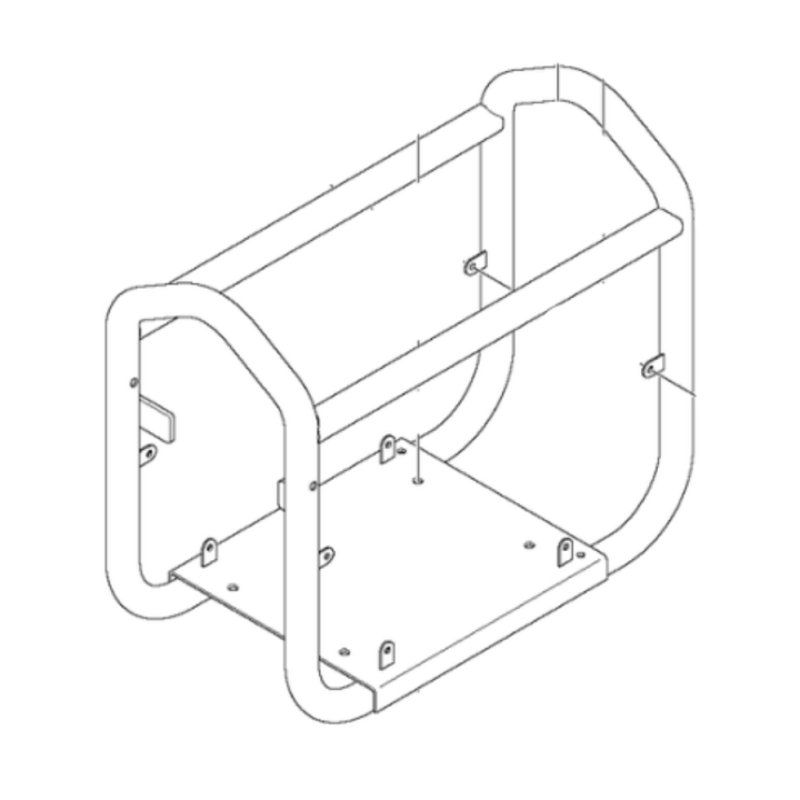Ram frame grey cf25 i gruppen  hos Entreprenadbutiken (5997360-01)