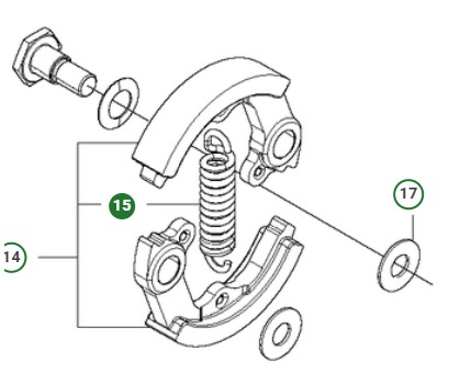 SPRING CLUTCH i gruppen  hos Entreprenadbutiken (5997648-01)