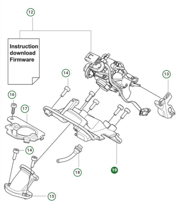 CARBURETTOR BRACKET 39CC i gruppen  hos Entreprenadbutiken (5998145-01)