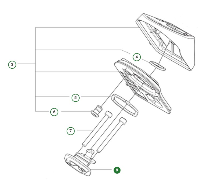 FILTER HOLDER 39CC i gruppen  hos Entreprenadbutiken (5998149-01)