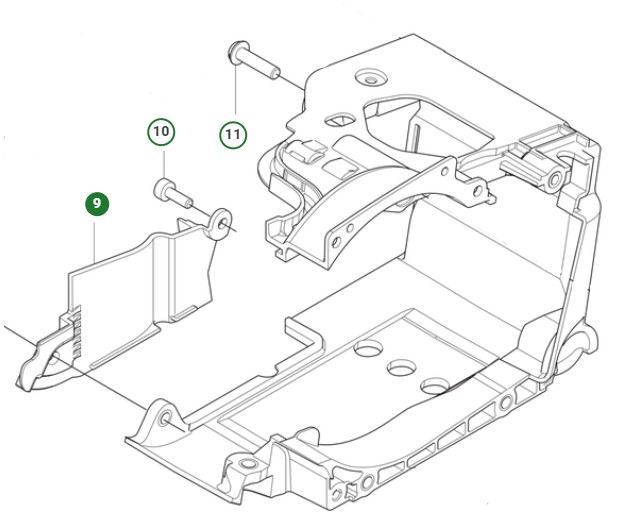 COVER MUFFLER HUSQVARNA i gruppen  hos Entreprenadbutiken (5998160-01)