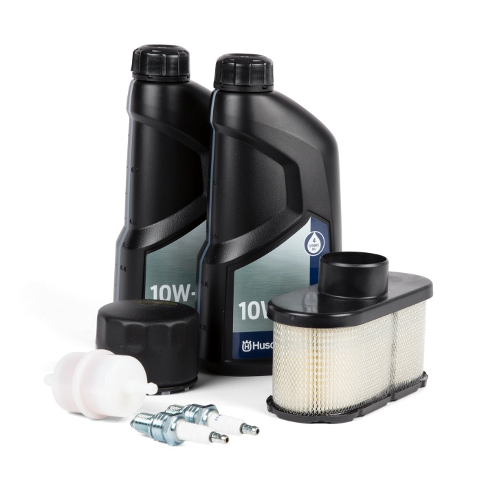 Service-kit Husqvarna R420TsXAWD i gruppen Trädgård / Åkgräsklippare / Tillbehör Rider / Rider service-kit hos Entreprenadbutiken (5998972-01)