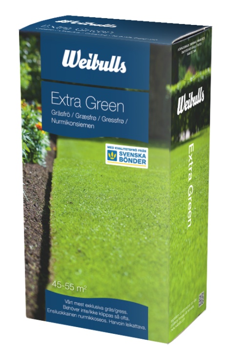 Gräsfrö Weibulls Extra Green 1kg i gruppen Trädgård / Fröer & gödsel hos Entreprenadbutiken (838045)