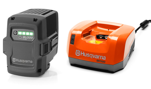 Batteripaket Proffs BLi300 & Laddare QC500 i gruppen Batterier & Laddare hos Entreprenadbutiken (9670719)