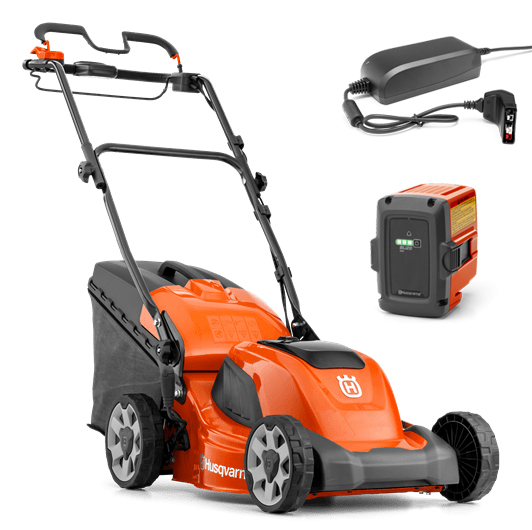 Husqvarna LC 141iV Batterigräsklippare inkl BLi20 & QC80 i gruppen Trädgård / Gräsklippare / Gräsklippare batteridrivna hos Entreprenadbutiken (9670992-02)